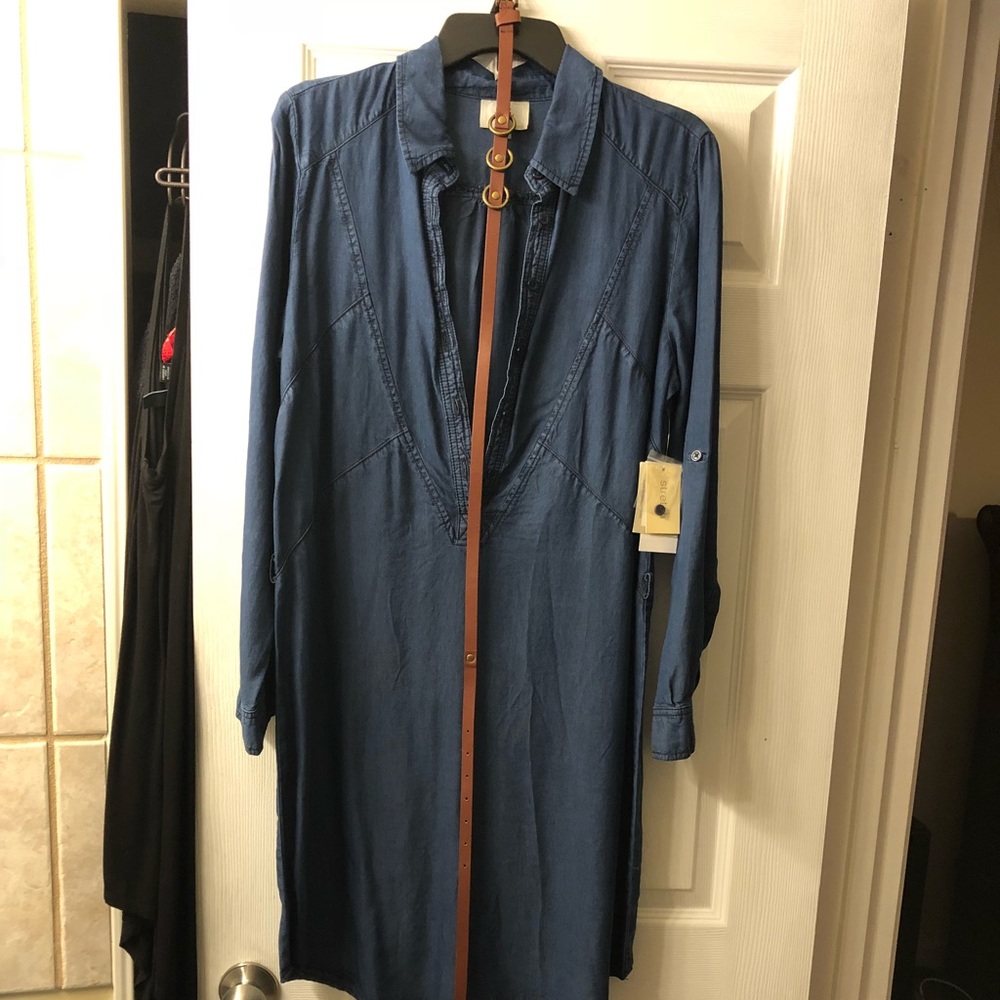 Denim dress
